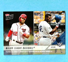 2018 Topps Now Jackie Robinson Day--Bryce Harper #80 D169