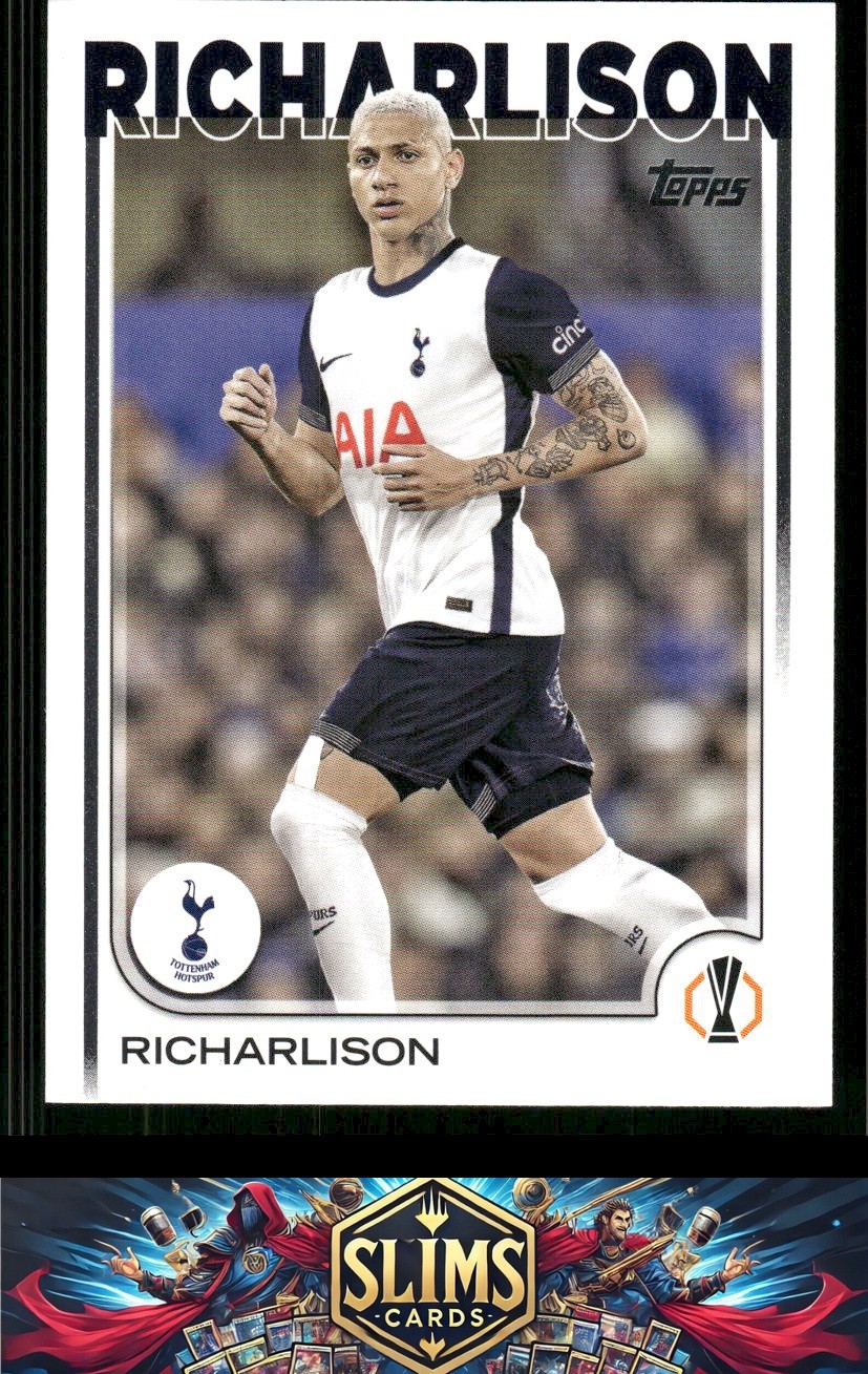 2024-25 Topps UEFA Club Competitions Tottenham Hotspur Richarlison #18
