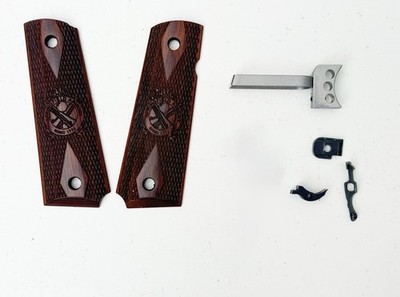 Springfield Armory 1911 Parts Lot -  Trigger, Wood Grips