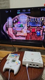 Sega Saturn Controller for Dreamcast - Asuka Shiren Wind - Working Used