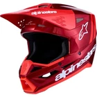 Alpinestars Cross Helmet S-M3 Radium M Offroad Motorcycle Helmet Red-Fluo-White