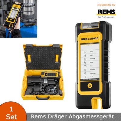Rems Dräger FG7500 Set 5603105 Abgasmessgerät in der L-Boxx