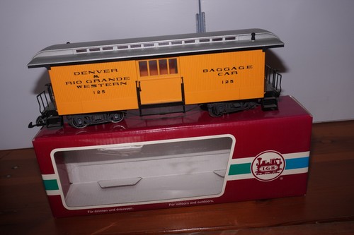 BOD2] LGB Spur G 30845 Mail Car 'D&RGW' Gelb mit Metallachsen & OVP | Zustand: Gebraucht