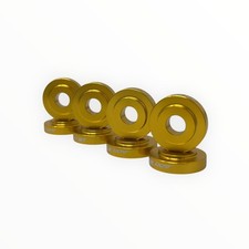 Add W1 Short Shifter Base Bushings For Civic Si Ep3 Rsx Tsx Manual- Gold Color