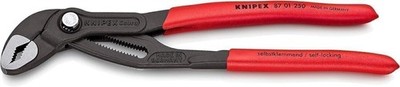 Knipex 8701250 10'' Knipex Cobra V-Jaw Tongue And Groove Plier Serrated