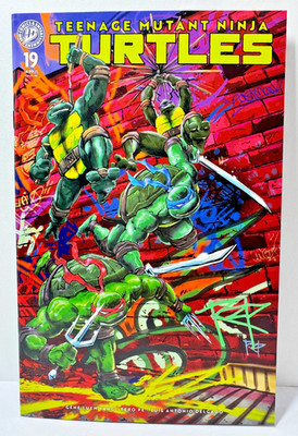 TMNT #19 Signed Robbie Z Pelletier RZP Heroes Con Exclusive COA IDW 2026