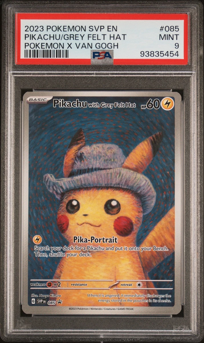 Preços baixos em Pikachu with Grey Felt Hat 085 Sv: Scarlet