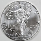 2016 American Silver Eagle (BU) - ORIGINAL OWNER - In a Capsule to Protect It!