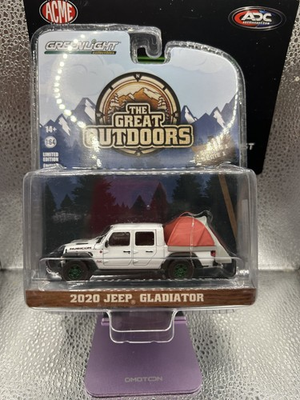 #ad Greenlight 1:64 2020 Jeep Gladiator Green Machine CHASE 38010 D $14.50