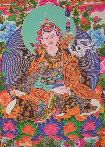 Tibetisches Thangka Poster Acht Manifestationen von Guru Rinpoche - Bild 2 von 4
