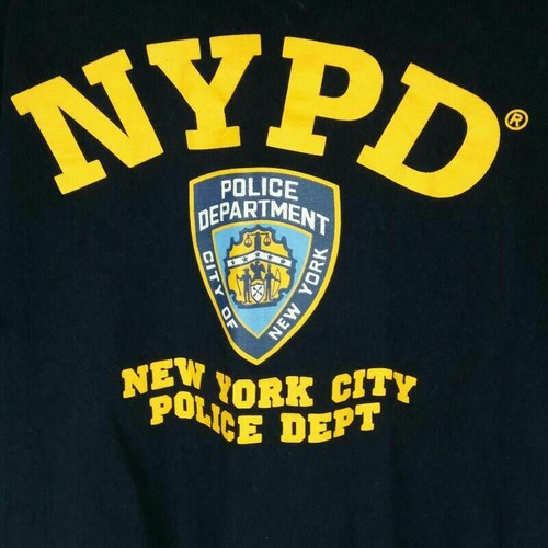 New York City Police Department NYPD Mens Graphic TS… Gem