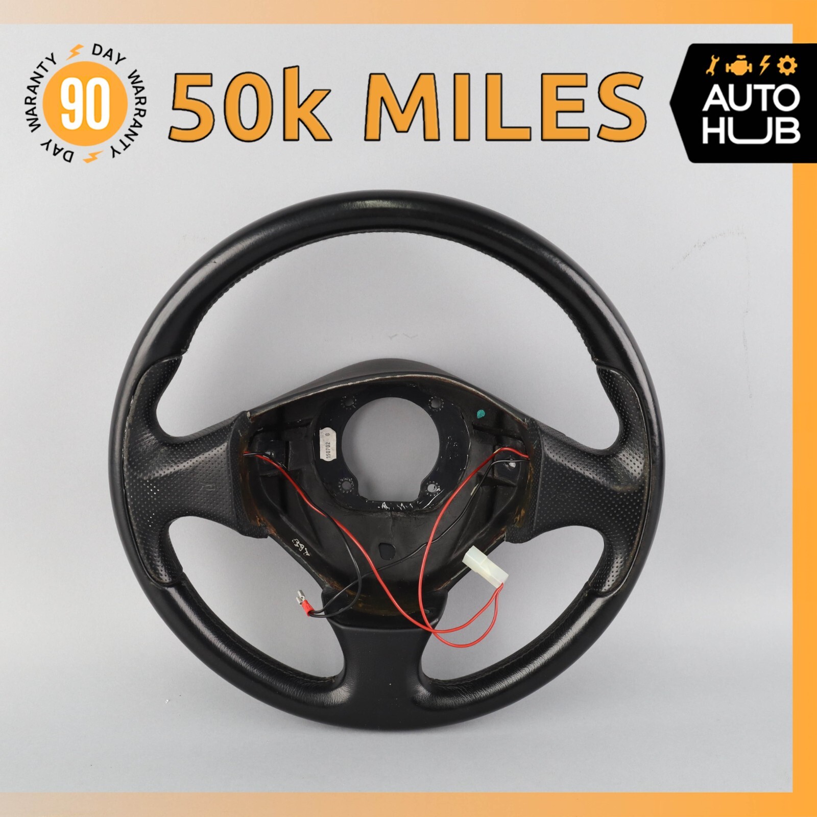 02-07 Maserati Coupe 4200 GT Cambiocorsa M138 Steering Wheel Black OEM 50k