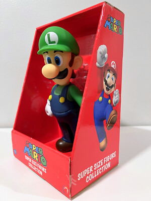Super Mario Bros. LUIGI 9 inch Super Size Figure Collection