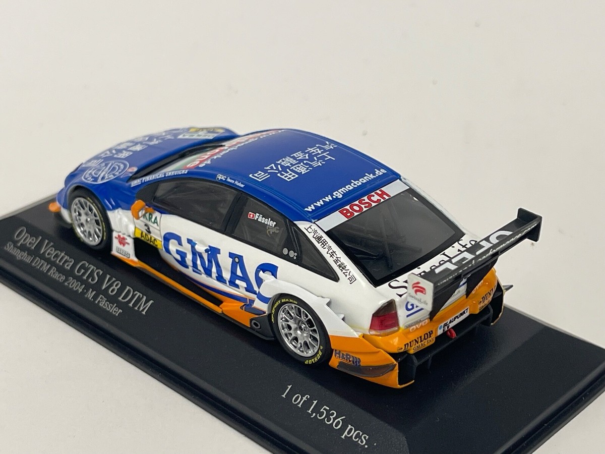 1/43 Minichamps Opel Vectra GTR DTM 2004 Shanghai OPC Holzer