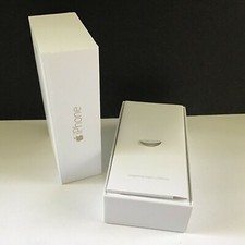 iPhone 6 Apple 64GB Retail White Gold Factory REPLACEMENT BOX ONLY, Pristine