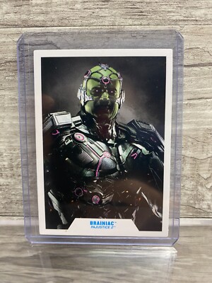 スケッチカード DC Universe Brainiac McFarlane DC Multiverse BRAINIAC Inustice 2 Trading Card | eBay