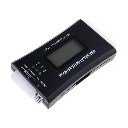 LCD Power Supply Tester for Desktop BTX ITX Voltage Checking Tool - 第 5/8 張圖片