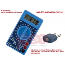 LAFAYETTE DMB-83T MULTIMETRO DIGITALE PROVA DIODI, TENSIONE DC/AC