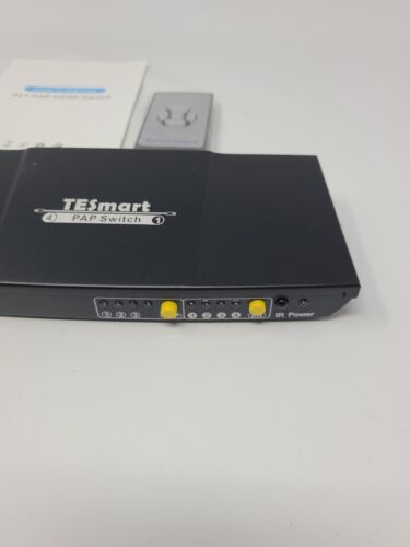 TESmart PAP KVM Switch 2 Monitore 2 Computer HDMI 4K@30Hz, Multi-Viewer... - Bild 5 von 8