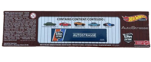 Hot Wheels Container AutoStrasse Mercedes BMW Lamborghini PREMIUM RealRiders NUOVO - Foto 2 di 2