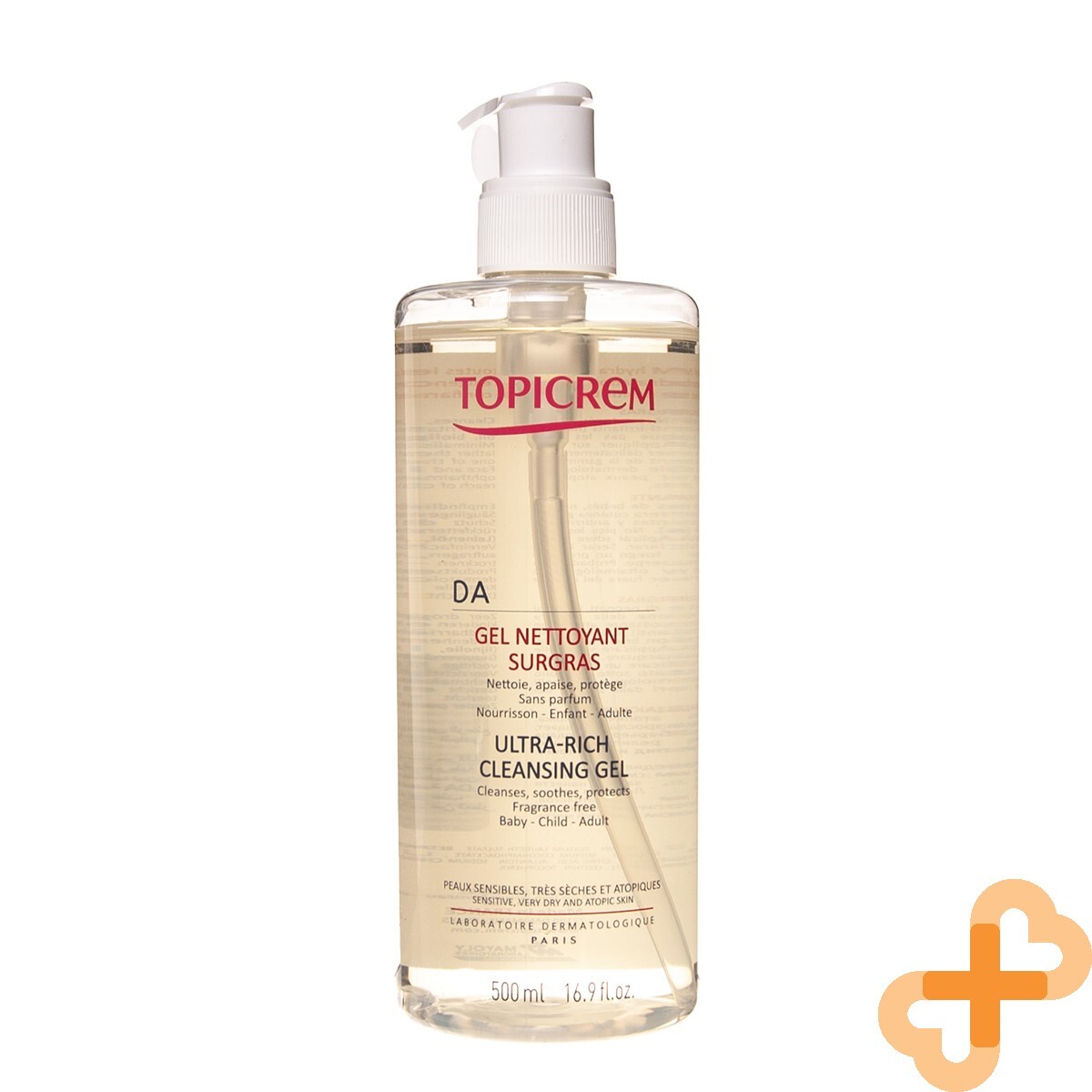 Topicrem DA PROTECT Ultra Rich Cleansing Gel 500 ml Topicrem DA PROTECT Ultra Rich Cleansing Gel 500 ml