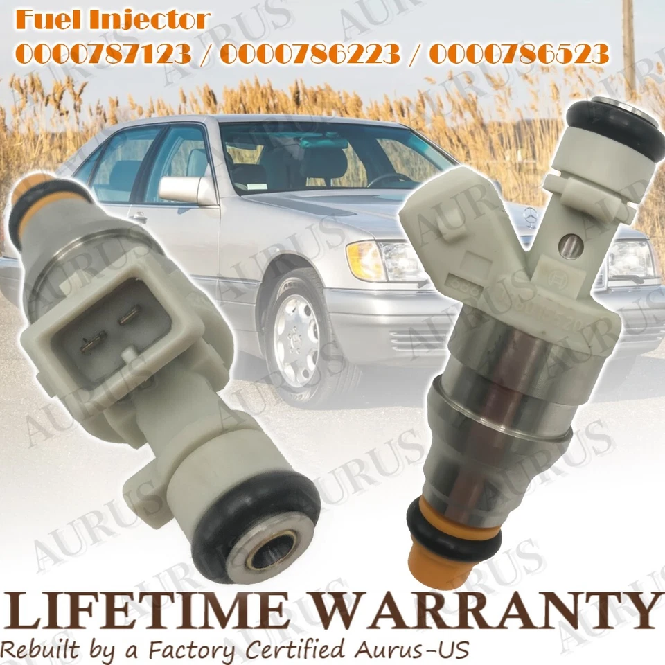 x1 原始设备制造商博世燃油喷射器适用于 1995 梅赛德斯-奔驰 S420 4.2L V8 0280155203 S-420 — 第 3/4 张图片