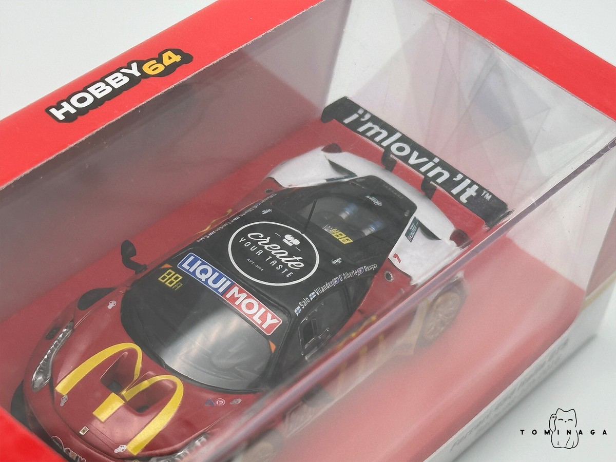 FERRARI 250 GTO RED PRESS DAY 1962 & DISPLAY CASE LTD ED 1