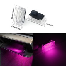 Interior Car Lights Ultra Bright LED Lights Pink Purple for Tesla Model 3 S X Y