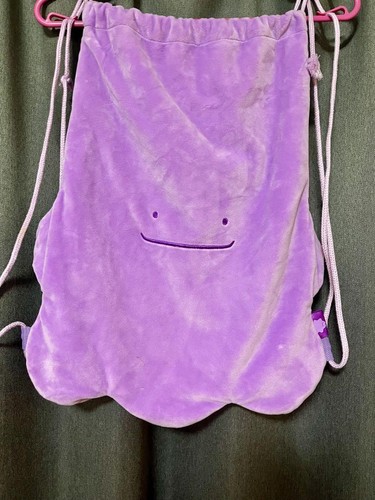 Bag Character Metamon And Knapsack Pocket Monster Pokemon Center Limited 2501SM - Picture 2 of 5