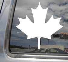 Maple Leaf - Canada Canadian - Car Auto Window Quality Vinyl Decal Sticker 10048
