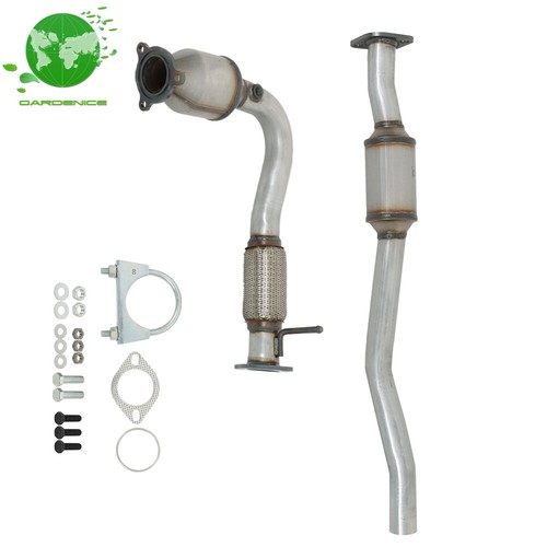 Both Front+Rear Catalytic Converter For 2010-2014 Chevy Equinox GMC Terrain 2.4L