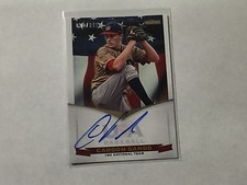 Carson Sands RC 2012 USA Baseball 18U  National Team Signatures #17 #'D/349