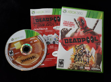 Deadpool (Xbox 360, 2013) Complete Clean Disc w/ Manual CIB, TESTED!