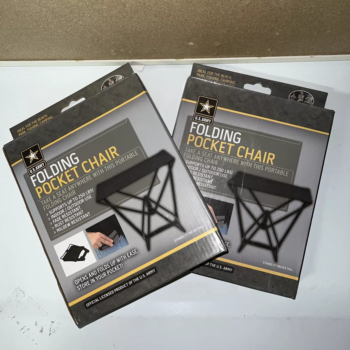 Folding pocket chair new arrivals