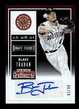 Blake Trahan 2015 Panini Contenders #24 College Ticket Autographs Draft #/99
