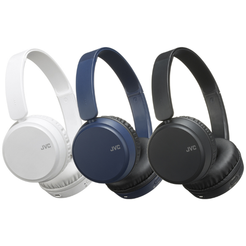 JVC HAS35BT bassi profondi Bluetooth Su Cuffie Auricolari-Nero, blu o  bianca | eBay