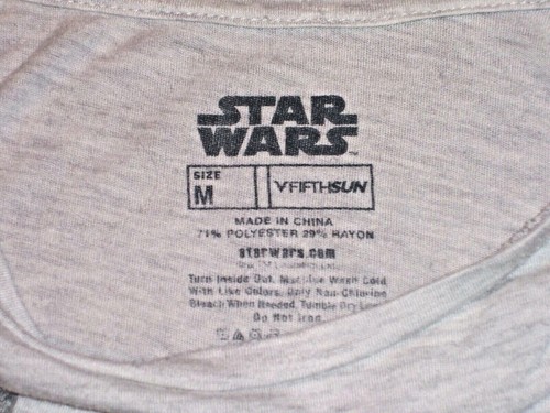 (S106) Star Wars - Rebels Have More Fun - Light Gray Size. M Shirt - Picture 2 of 3
