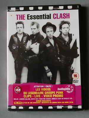 DVD THE ESSENTIAL CLASH - CLIPS / LIVE / VIDEO - NEU VERSIEGELT