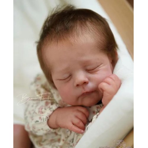 21in Reborn Baby Doll Unpainted Kit Part Cloth Body No Hair Handmade DIY Toys - Bild 5 von 6