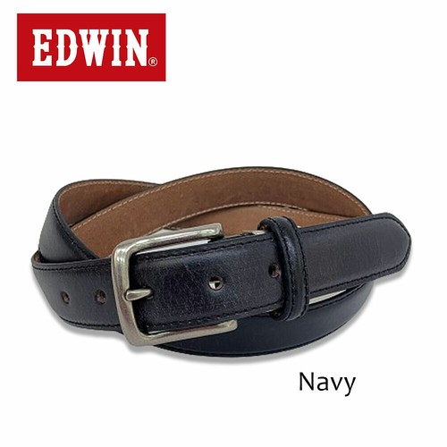 EDWIN 30mm Width Feather Processed Belt Hand Dyed Made in Japan - Picture 16 of 18