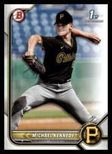 2022 Bowman Draft Michael Kennedy #BD-176 Pittsburgh Pirates