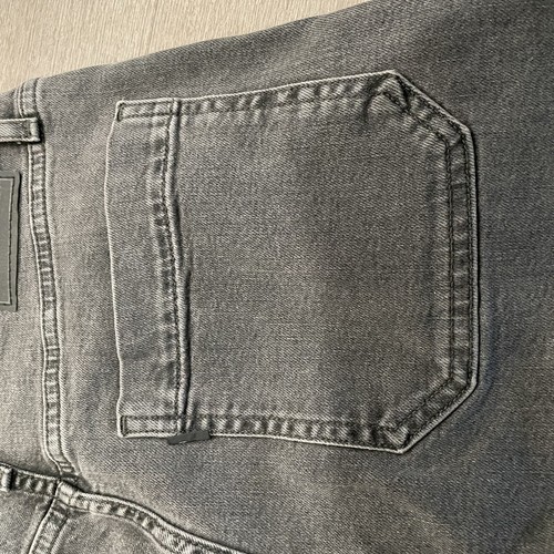 Levi's Damenjeans Größe 28 Meilenhoch weites Bein graue Waschung - Bild 8 von 9