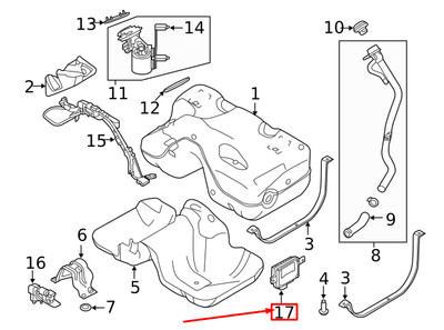 New Land Rover Discovery Sport L550 Fuel Pump Driver Module Lr097220 Oem Ebay