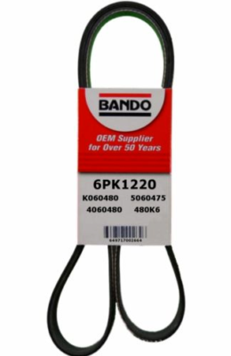 BANDO 6PK1220 Serpentine Belt Fit TOYOTA 1.8 L4 COROLLA 09-17