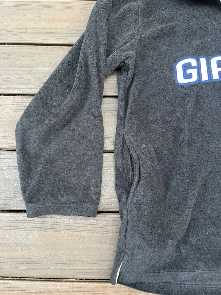 Reebok New York Giants Cuarto Cremallera Azul NFL Fútbol Vellón Forrado Hombres Talla M” Foto 2 de 4