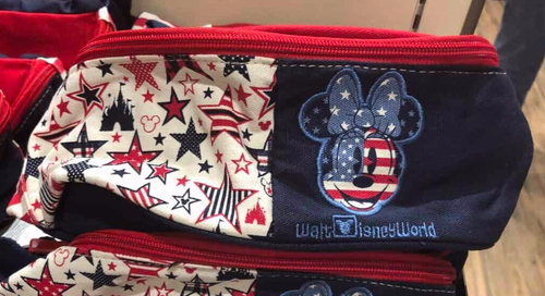 Nuovo con etichette! Walt Disney World Parks Topolino Americana Fanny Vita Borsa da cintura - Foto 2 di 2