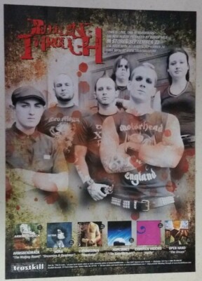 BLEEDING THROUGH ''This is Love, This is...'' ~ Magazine PRINT AD 2003