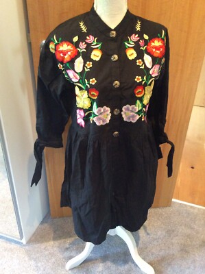 asos embroidered shirt dress Aphrodite Ankle Dress main image 0