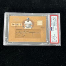 TONY GWYNN 2005 DONRUSS LEATHER & LUMBER AUTO AUTOGRAPH BAT CARD /7 PSA DNA 10
