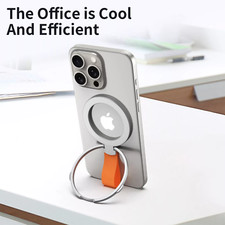 MagSafe Removable Magnetic Ring Grip Holder Cell Phone Rotating